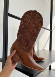 BOTAS GUILLERMINA TAN