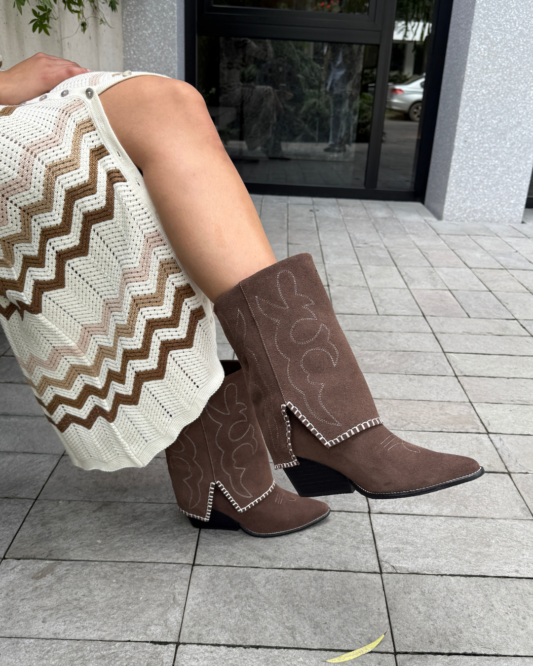 BOTAS GAIA CHOCOLATE