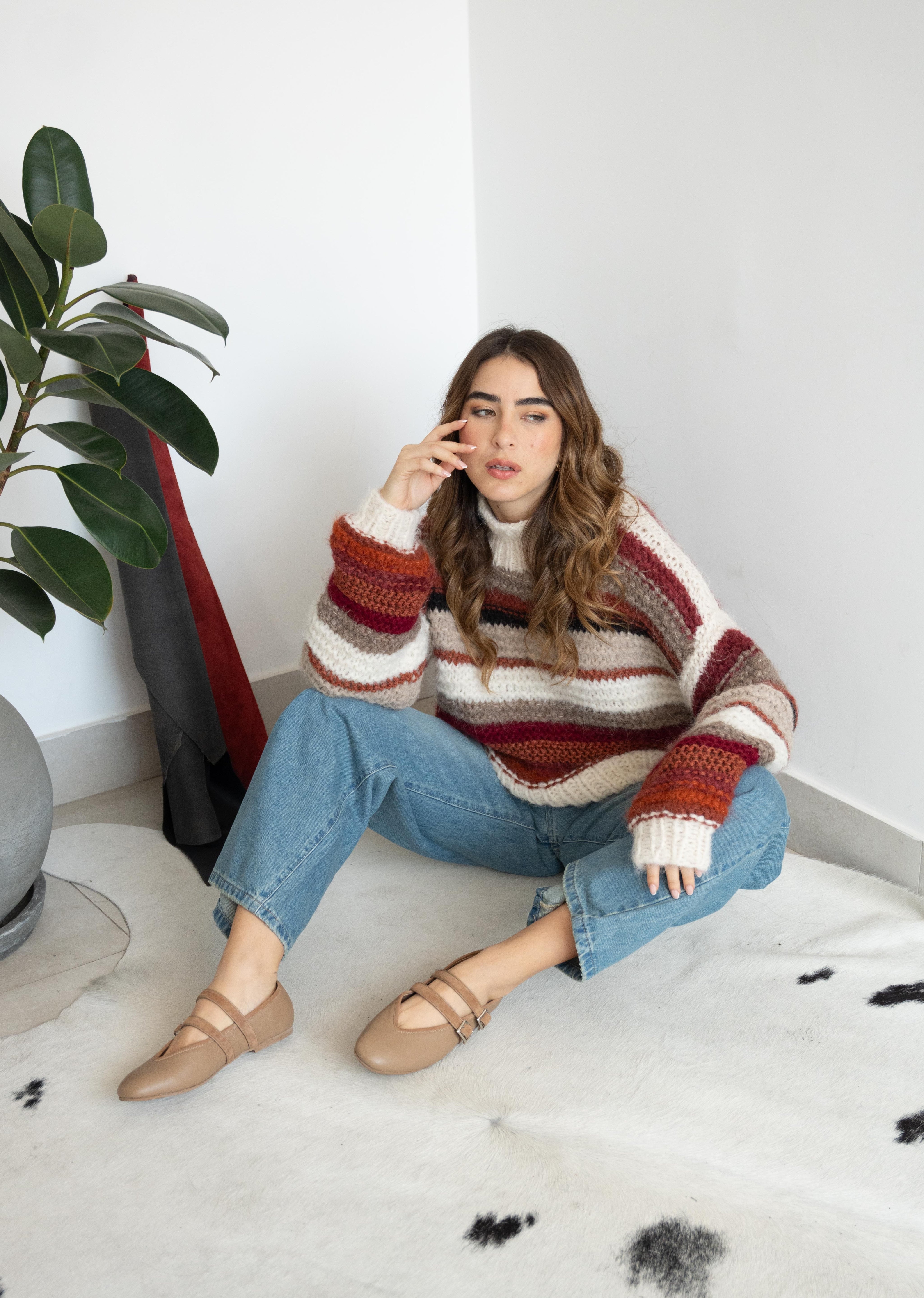 BALERINAS VICENTINA MOCCA