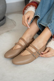 BALERINAS VICENTINA MOCCA