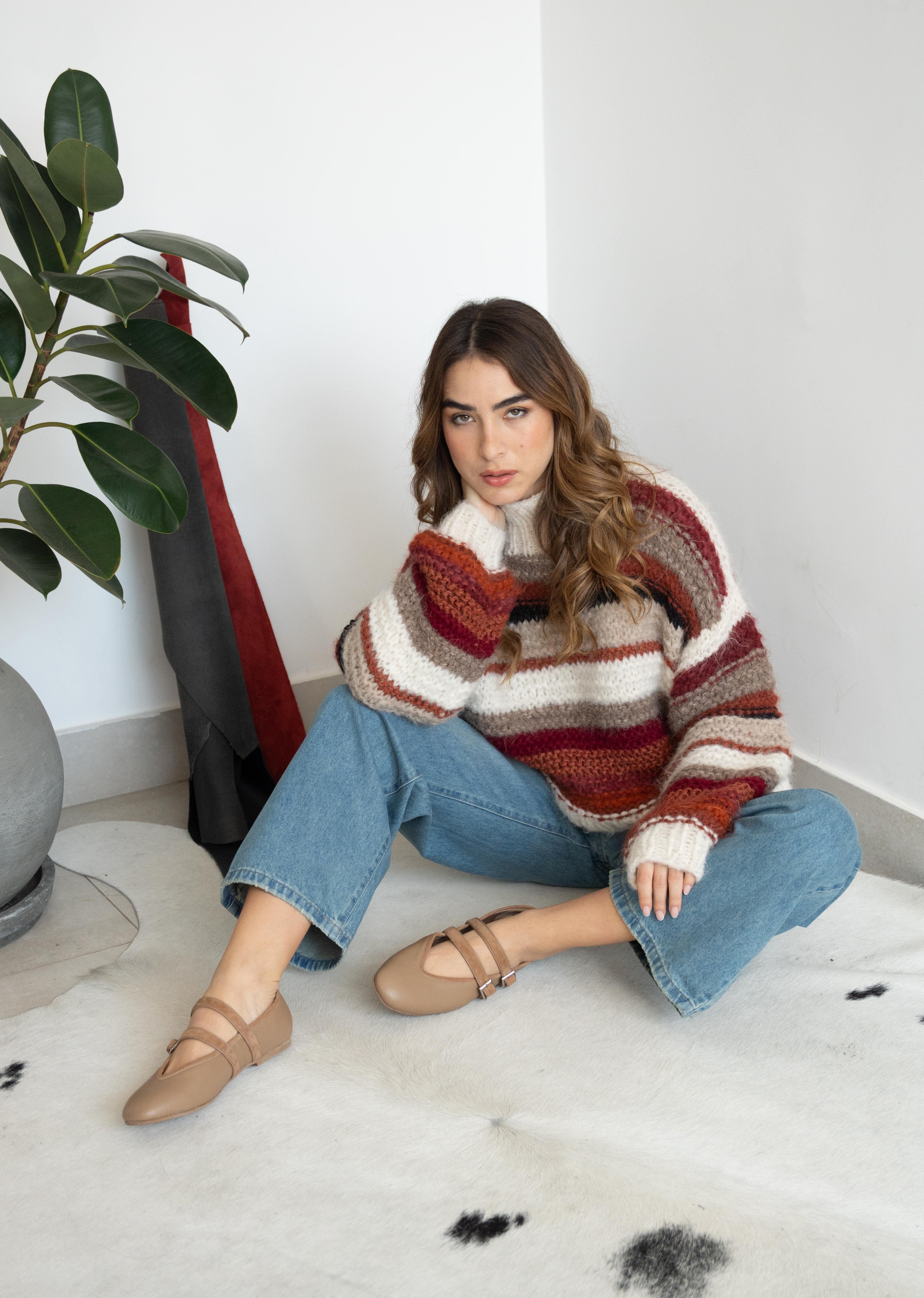 BALERINAS VICENTINA MOCCA