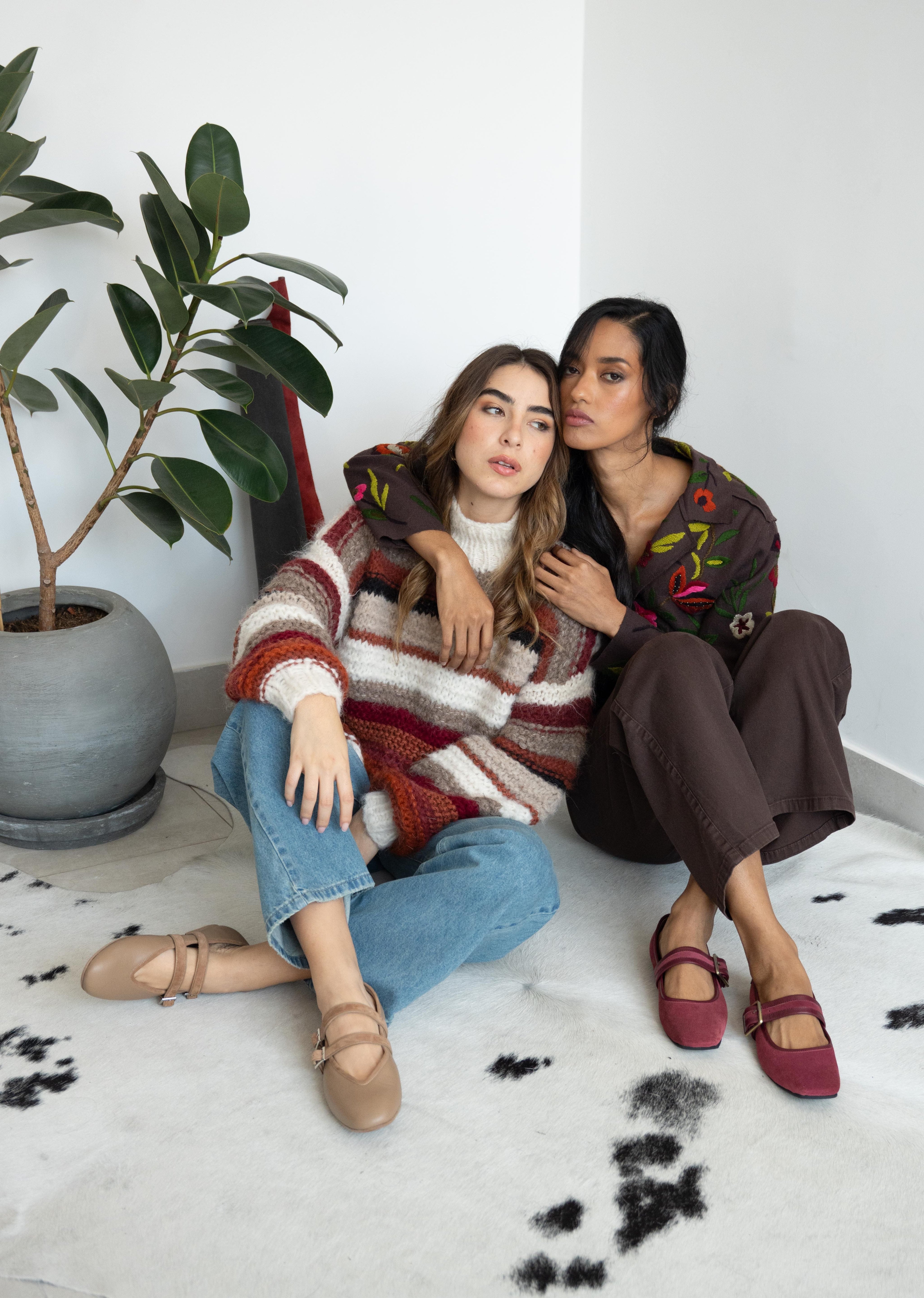 BALERINAS VICENTINA MOCCA