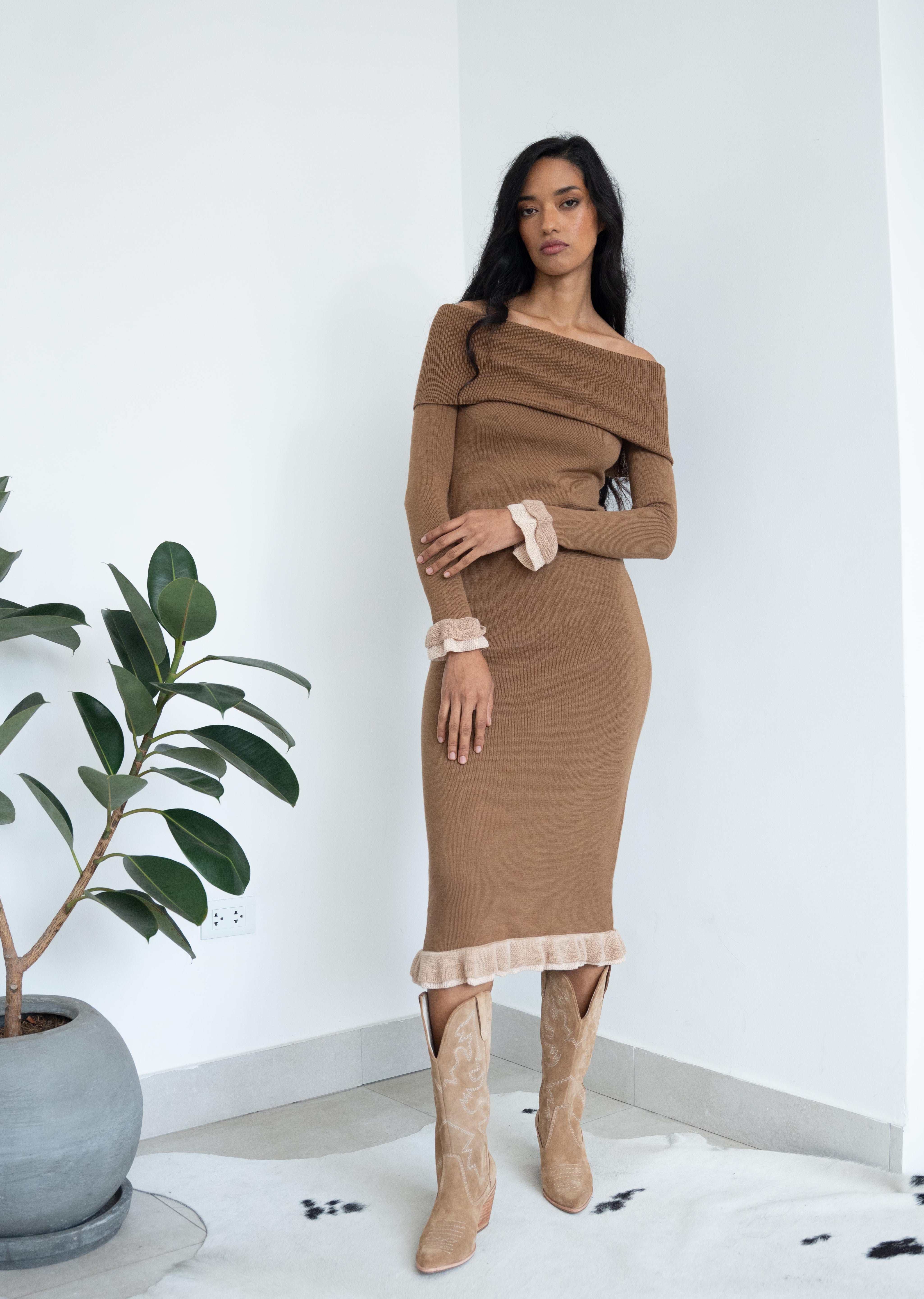 BOTAS GUILLERMINA MOCCA - Pre Order