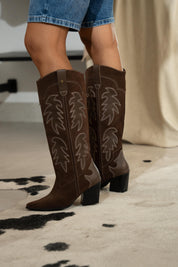 BOTAS ANTONIETTE CHOCOLATE
