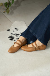 BALERINAS VICENTINA CAMEL