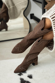 BOTAS ENDRINA CHOCOLATE