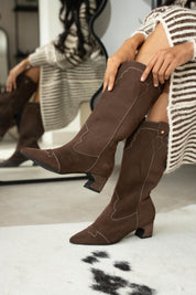 BOTAS ENDRINA CHOCOLATE