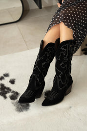 BOTAS GUILLERMINA NEGRO Floater PRE ORDER