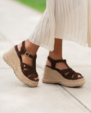 SANDALIAS GALATEA CHOCOLATE