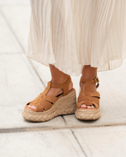 SANDALIAS GALATEA CAMEL