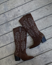 BOTAS ANTONIETTE CHOCOLATE