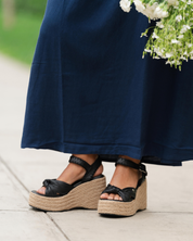 SANDALIAS JOSEFINA NEGRO