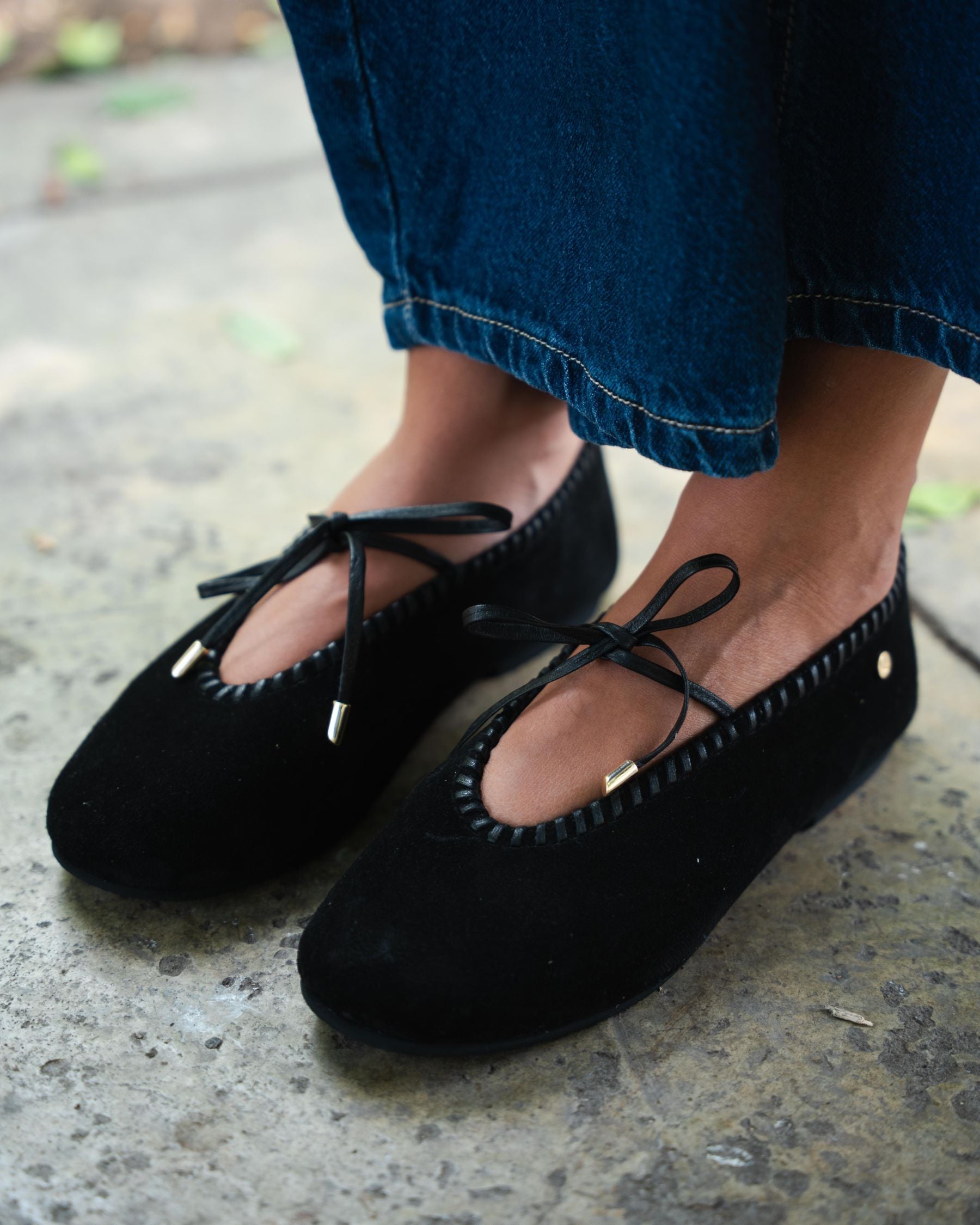 BALLERINAS MONDRINA NEGRO