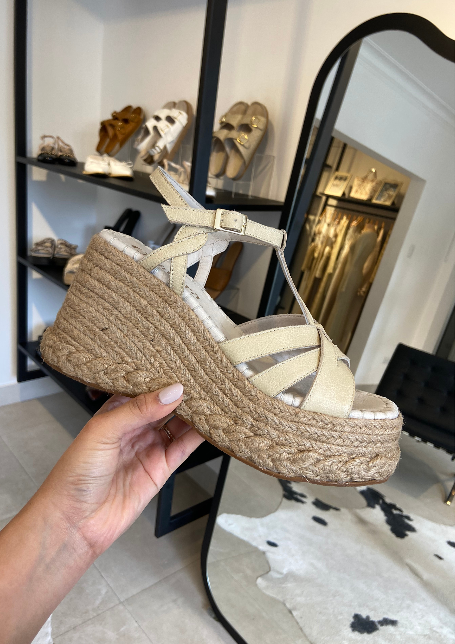 SANDALIAS CATALEYA IVORY