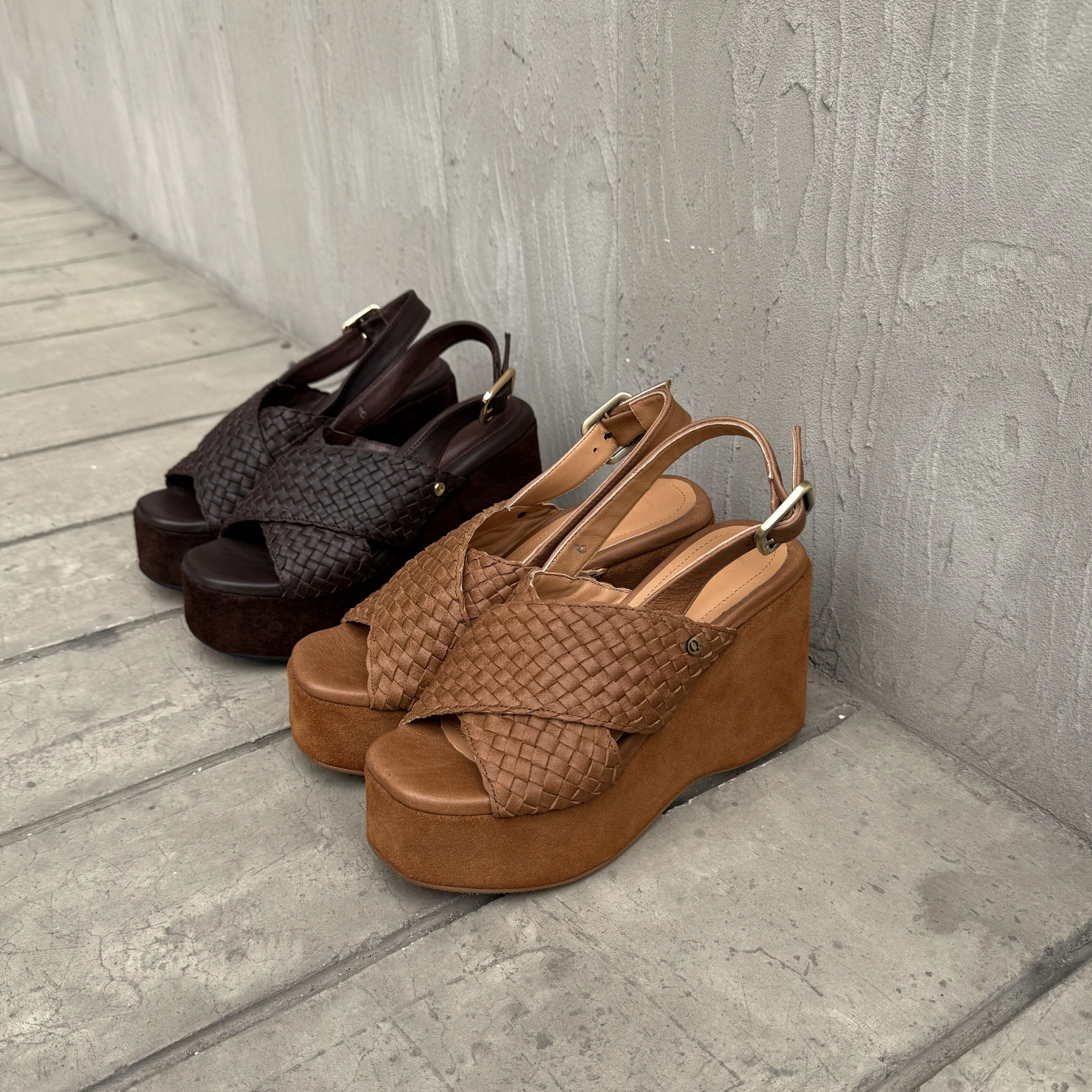 SANDALIAS ZOE CAMEL