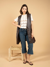 SANDALIAS NINA CHOCO