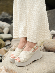 SANDALIAS ZOE IVORY