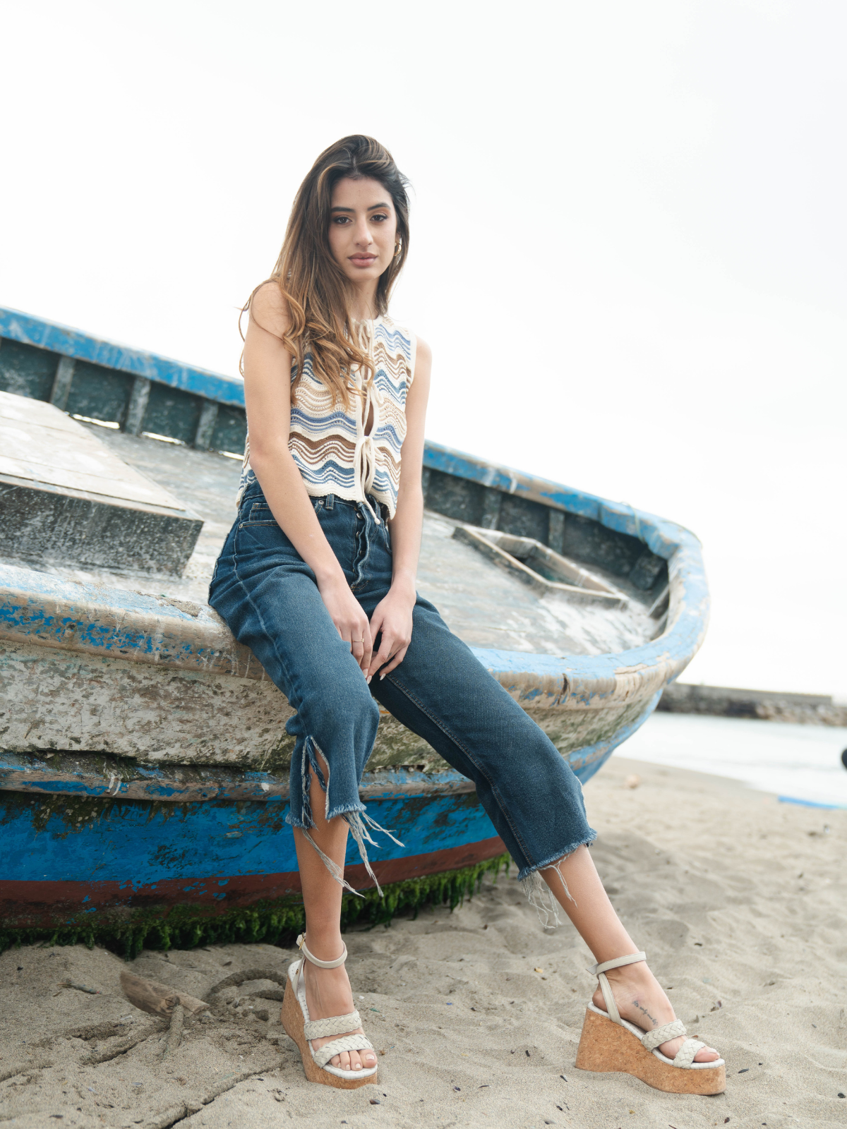 SANDALIAS KIKI IVORY