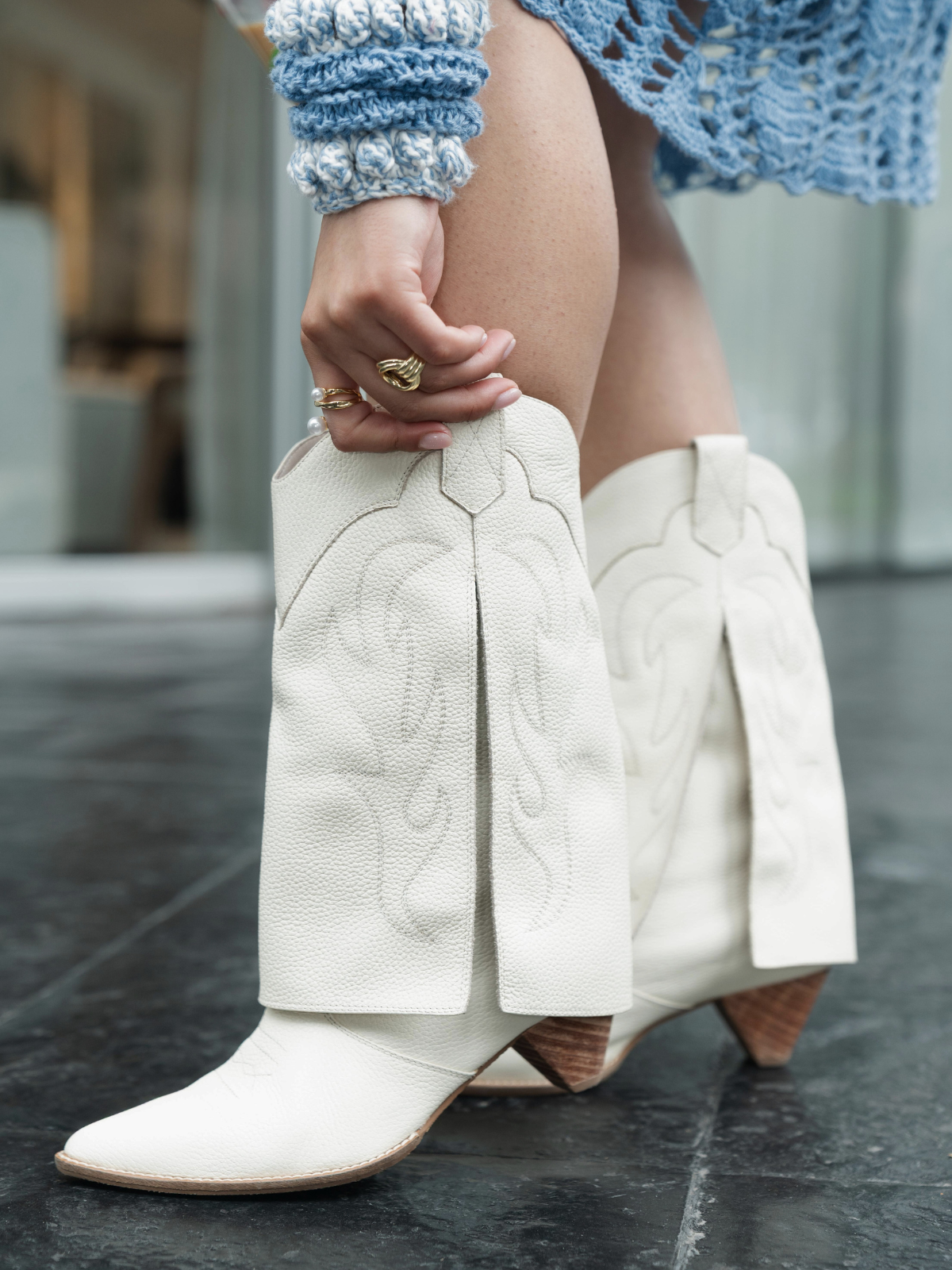 BOTAS NERINA IVORY