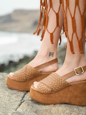 SANDALIAS ZOE CAMEL