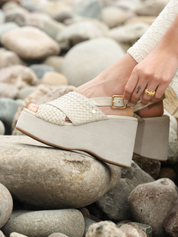 SANDALIAS ZOE IVORY