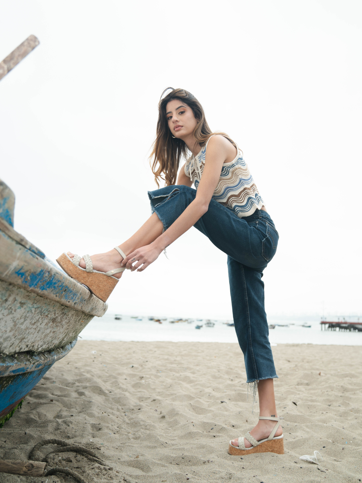 SANDALIAS KIKI IVORY