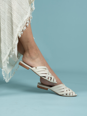 MULES LINETTE LATTE