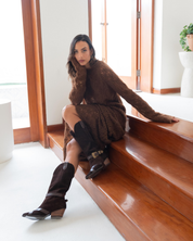 BOTAS LUCERO DARK CHOCO