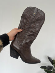 BOTAS GUILLERMINA CHOCO - Pre Order