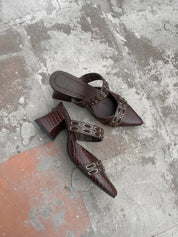 MULES VAITARE CHOCO - Pre Order