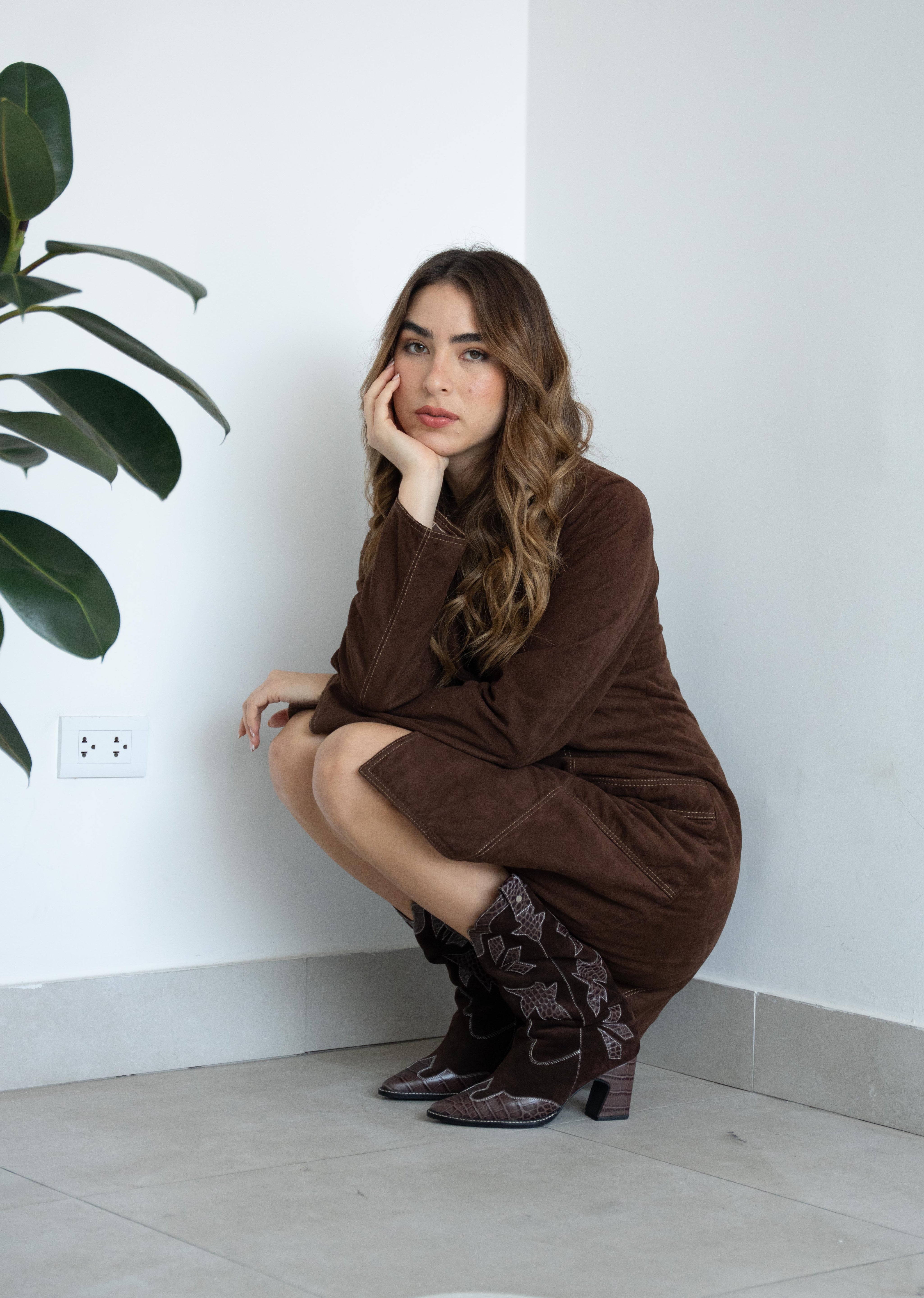 BOTAS ATALEA CHOCOLATE