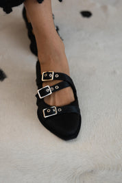 ZAPATOS ROGELIA NEGRO PELO