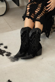 BOTINES JUSTA NEGRO