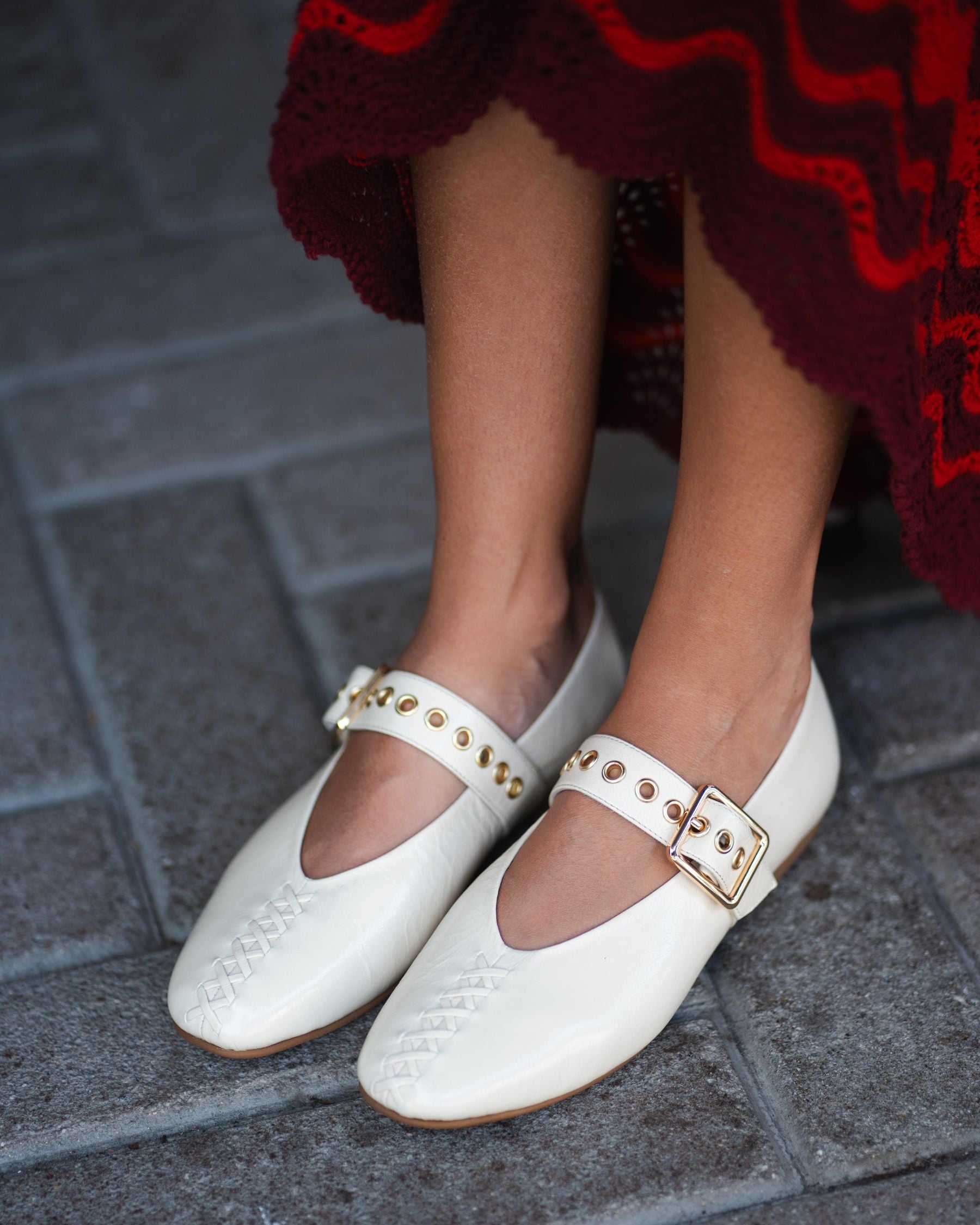 BALLERINAS DELINA VAINILLA